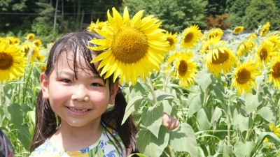 ひまわり柚遊農園「2025年度イメージガール候補（あずさ）」